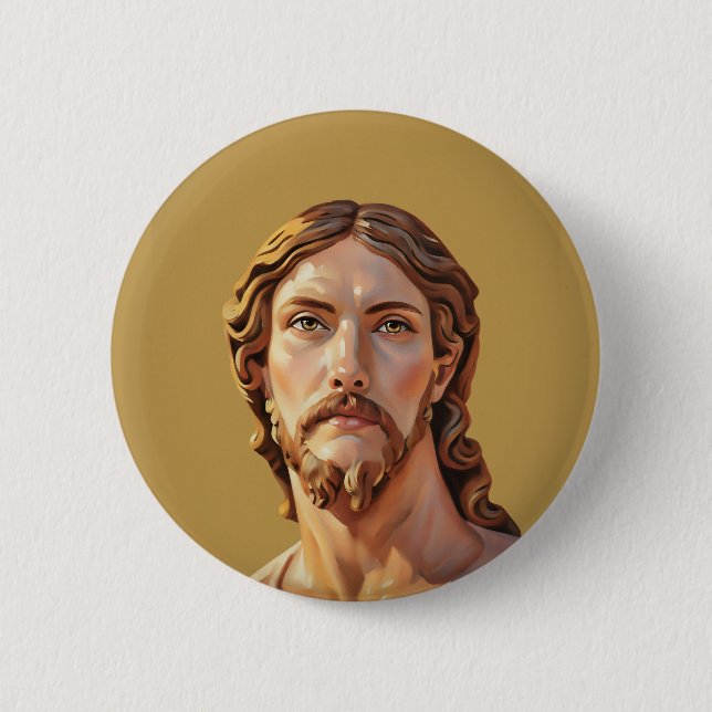 BYST AV KRISTUS FRÄLSAREN av MICHELANGELO 2026_ Knapp (Framsida)