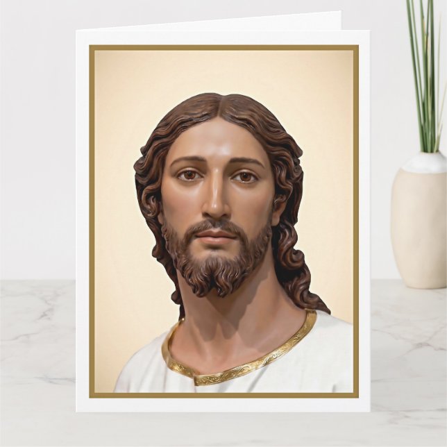 BYST AV KRISTUS FRÄLSAREN av MICHELANGELO 2026 Kort (Framsida)