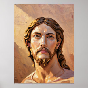 BYST AV KRISTUS FRÄLSAREN av MICHELANGELO 2026__ Poster