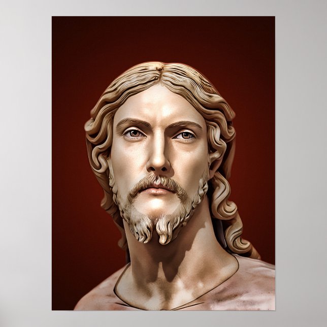BYST AV KRISTUS FRÄLSAREN av MICHELANGELO 2026 Poster (Framsidan)