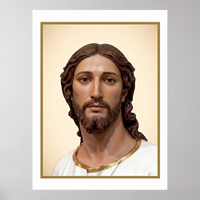 BYST AV KRISTUS FRÄLSAREN av MICHELANGELO 2026 Poster (Framsidan)