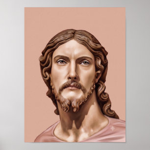 BYST AV KRISTUS FRÄLSAREN av MICHELANGELO 2026__ Poster