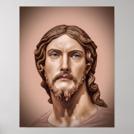 BYST AV KRISTUS FRÄLSAREN av MICHELANGELO 2026__ Poster