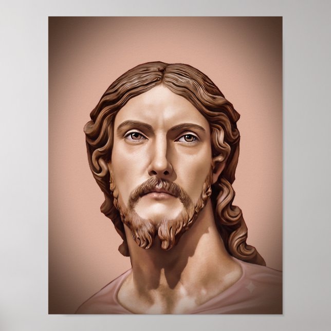 BYST AV KRISTUS FRÄLSAREN av MICHELANGELO 2026__ Poster (Framsidan)