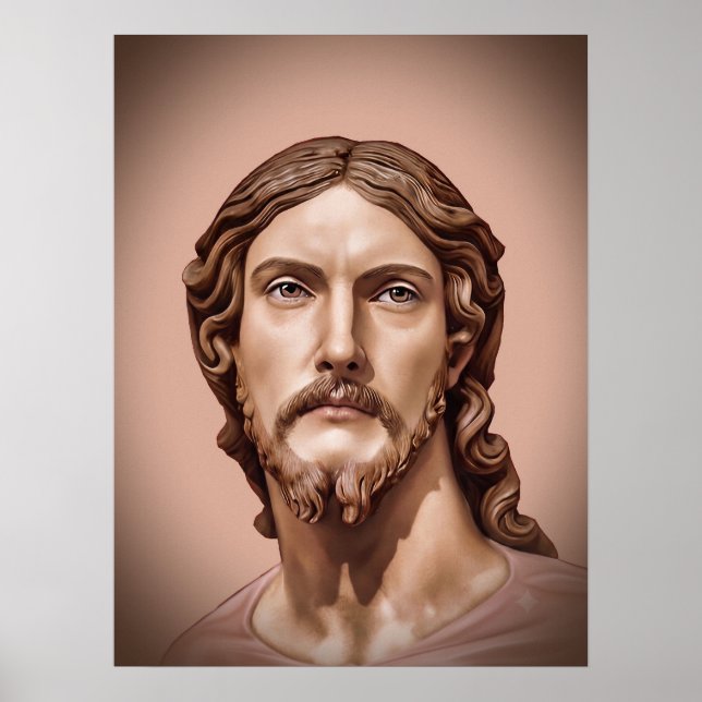 BYST AV KRISTUS FRÄLSAREN av MICHELANGELO 2026__ Poster (Framsidan)
