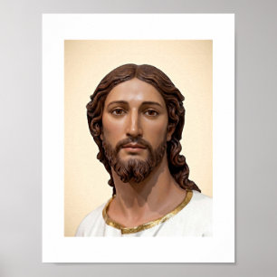 BYST AV KRISTUS FRÄLSAREN av MICHELANGELO 2026 Poster