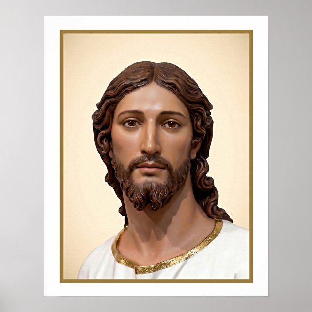 BYST AV KRISTUS FRÄLSAREN av MICHELANGELO 2026 Poster (Framsidan)