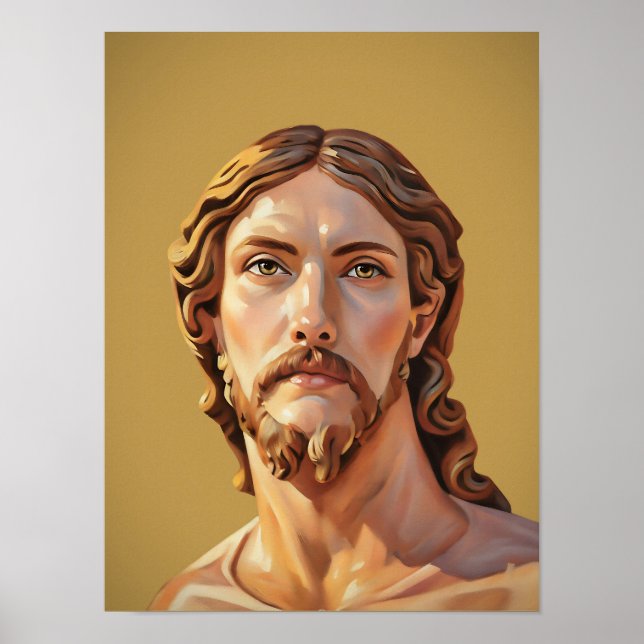 BYST AV KRISTUS FRÄLSAREN av MICHELANGELO 2026__ Poster (Framsidan)