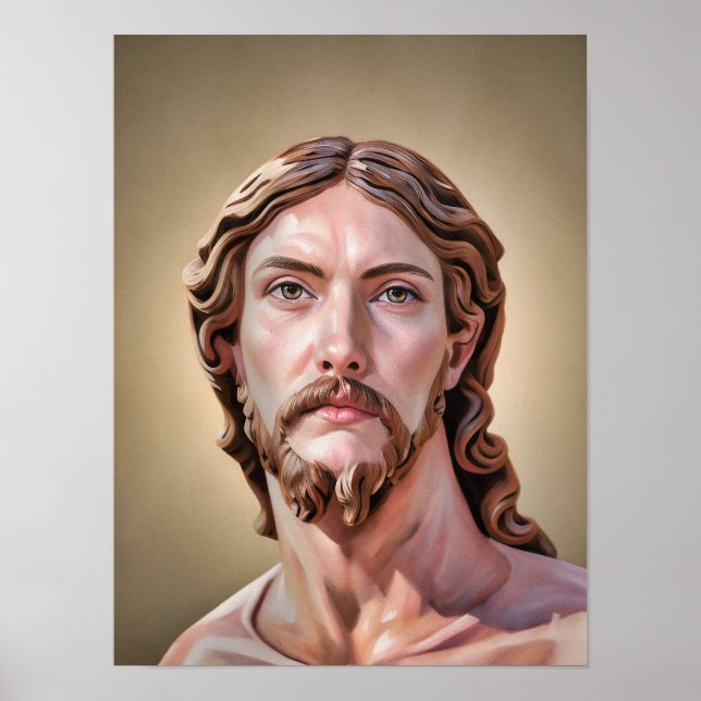 BYST AV KRISTUS FRÄLSAREN av MICHELANGELO 2026__ Poster (Framsidan)