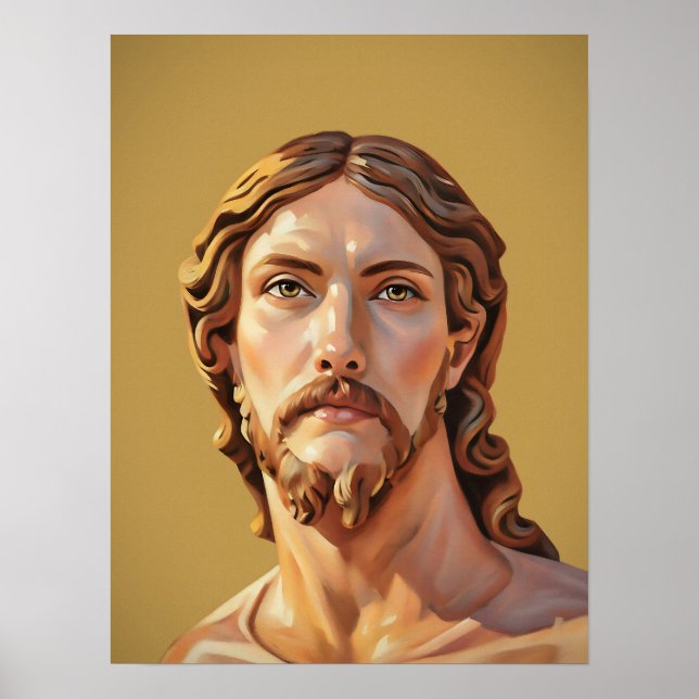 BYST AV KRISTUS FRÄLSAREN av MICHELANGELO 2026 Poster (Framsidan)