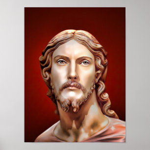 BYST AV KRISTUS FRÄLSAREN av MICHELANGELO 2026__ Poster