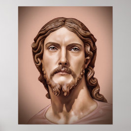 BYST AV KRISTUS FRÄLSAREN av MICHELANGELO 2026__ Poster