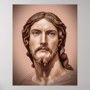 BYST AV KRISTUS FRÄLSAREN av MICHELANGELO 2026__ Poster