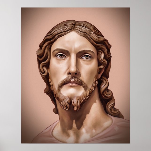 BYST AV KRISTUS FRÄLSAREN av MICHELANGELO 2026__ Poster (Framsidan)
