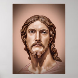 BYST AV KRISTUS FRÄLSAREN av MICHELANGELO 2026__ Poster