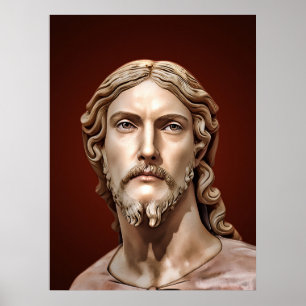 BYST AV KRISTUS FRÄLSAREN av MICHELANGELO 2026__ Poster