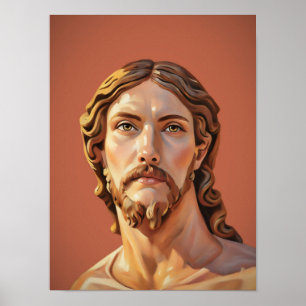 BYST AV KRISTUS FRÄLSAREN av MICHELANGELO 2026__ Poster