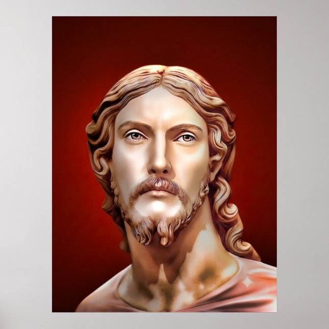 BYST AV KRISTUS FRÄLSAREN av MICHELANGELO 2026 Poster (Framsidan)