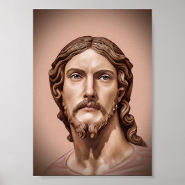 BYST AV KRISTUS FRÄLSAREN av MICHELANGELO 2026__ Poster