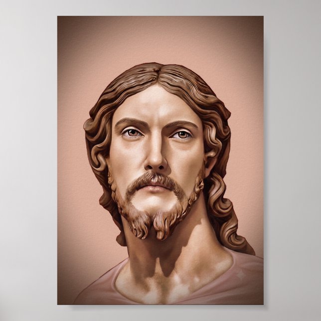 BYST AV KRISTUS FRÄLSAREN av MICHELANGELO 2026__ Poster (Framsidan)