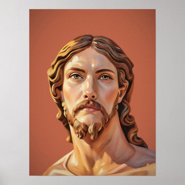 BYST AV KRISTUS FRÄLSAREN av MICHELANGELO 2026 Poster (Framsidan)