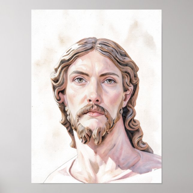BYST AV KRISTUS FRÄLSAREN av MICHELANGELO 2026__ Poster (Framsidan)