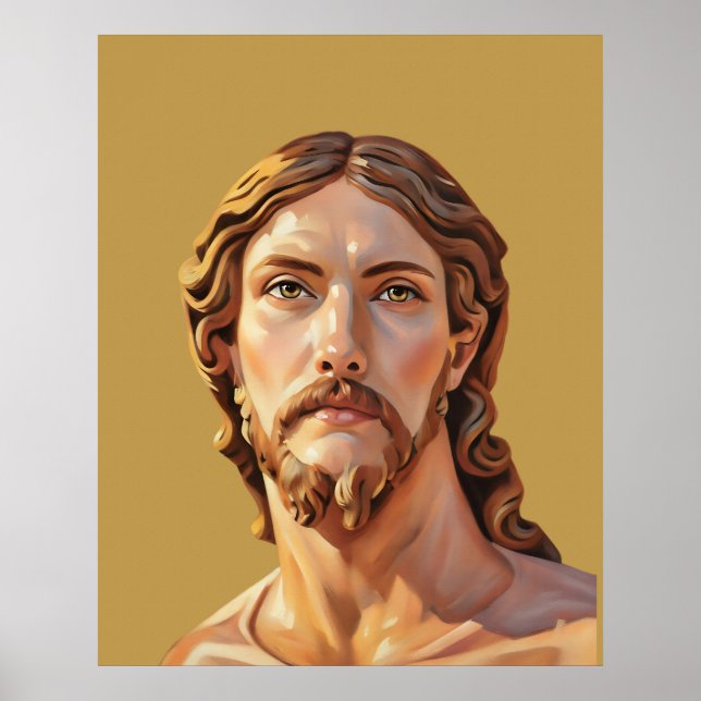 BYST AV KRISTUS FRÄLSAREN av MICHELANGELO 2026 Poster (Framsidan)