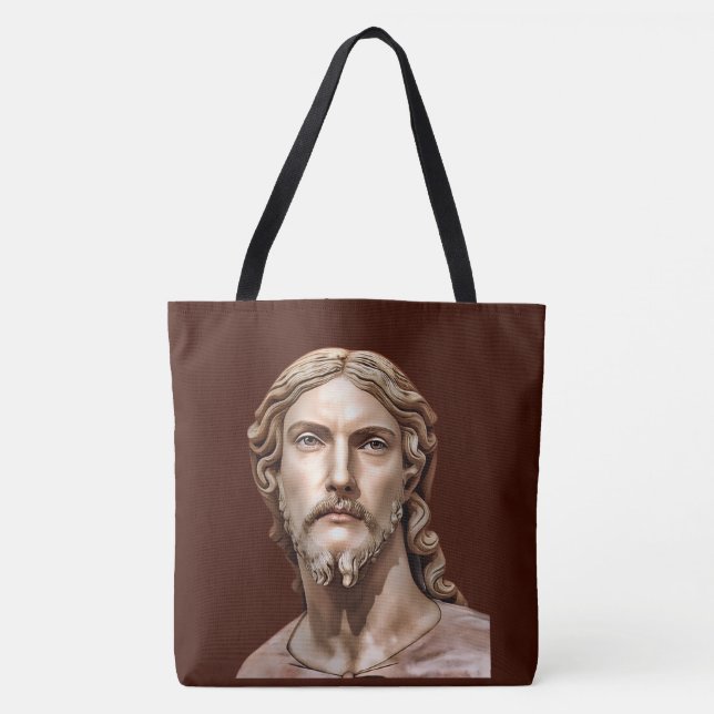 BYST AV KRISTUS FRÄLSAREN av MICHELANGELO 2026  Tygkasse (Framsida)