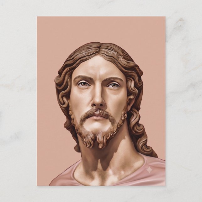 BYST AV KRISTUS FRÄLSAREN av MICHELANGELO 2026 Vykort (Framsida)
