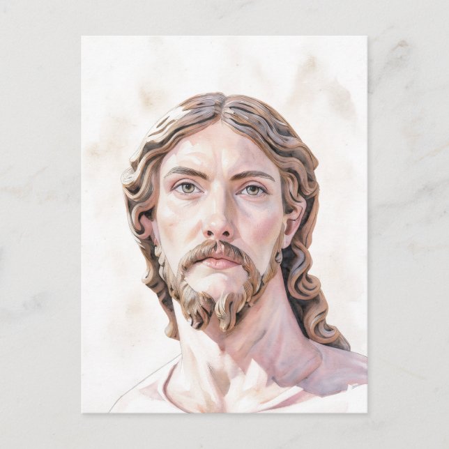 BYST AV KRISTUS FRÄLSAREN av MICHELANGELO 2026 Vykort (Framsida)