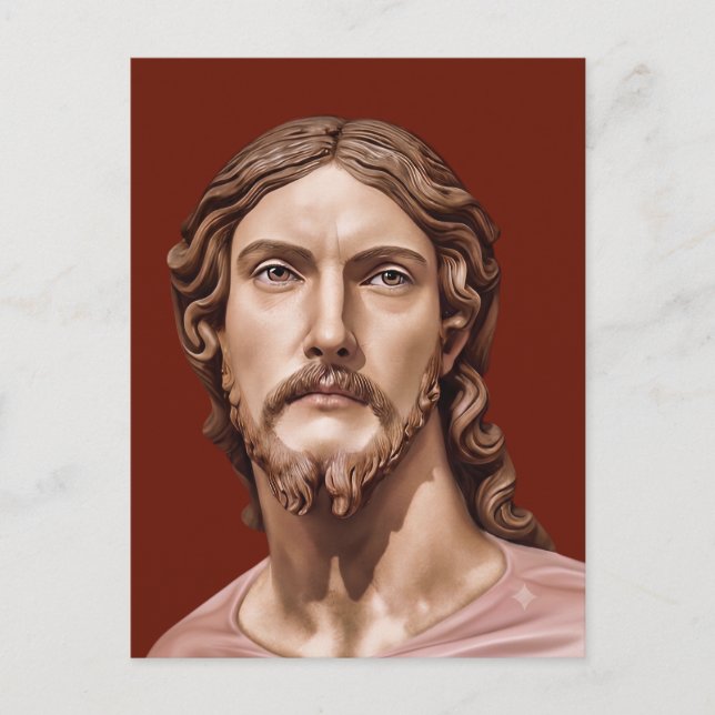 BYST AV KRISTUS FRÄLSAREN av MICHELANGELO 2026 Vykort (Framsida)