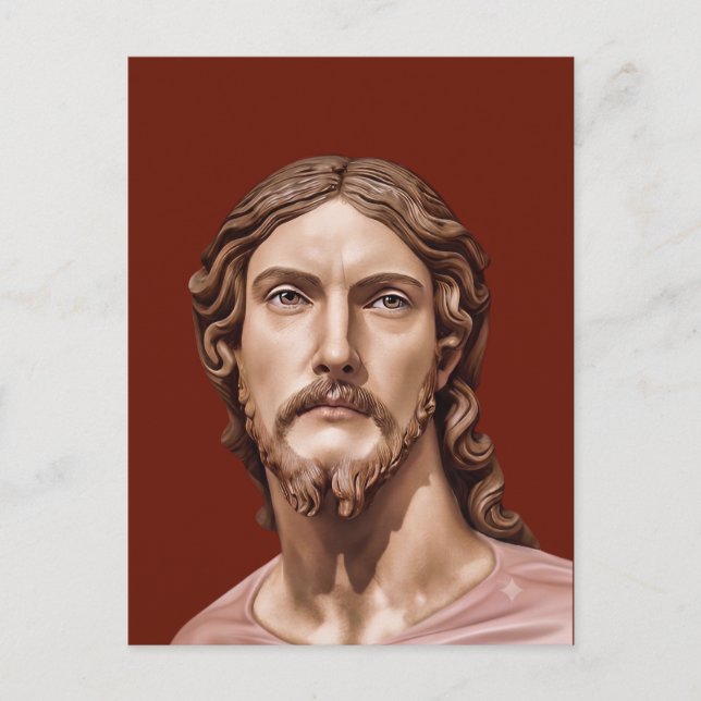 BYST AV KRISTUS FRÄLSAREN av MICHELANGELO 2026 Vykort (Framsida)