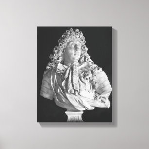 Byst av Louis XIV 1679 Canvastryck