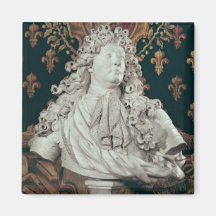 Byst av Louis XIV 1686 Magnet