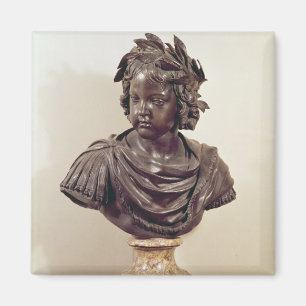 Byst av Louis XIV som ett barn Magnet