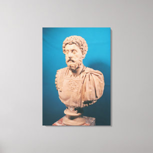 Byst av Marcus Aurelius Canvastryck