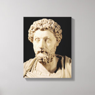 Byst av Marcus Aurelius Canvastryck
