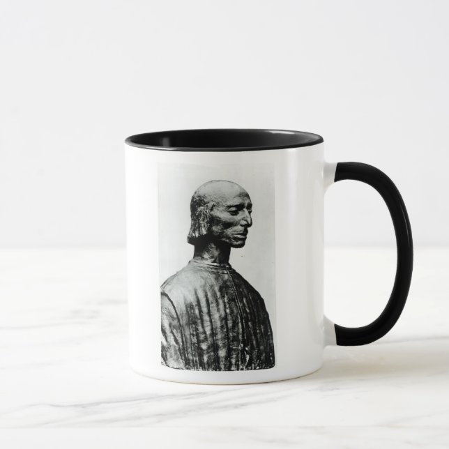 Byst av Niccolo Machiavelli Mugg (Höger)