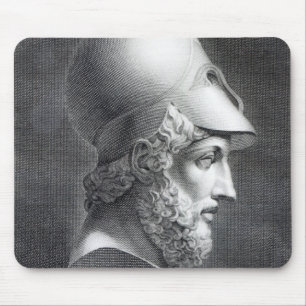 Byst av Pericles som inristas av Giuseppe Cozzi Musmatta