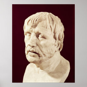 Byst av Seneca Poster