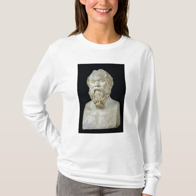 Byst av Socrates T-shirt (Framsida)