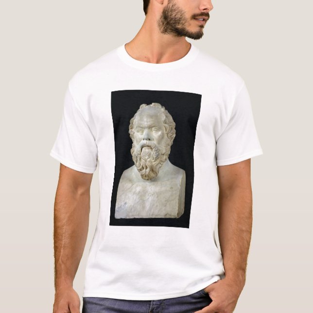 Byst av Socrates Tee Shirt (Framsida)