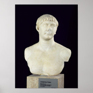 Byst av Trajan c.108 Poster