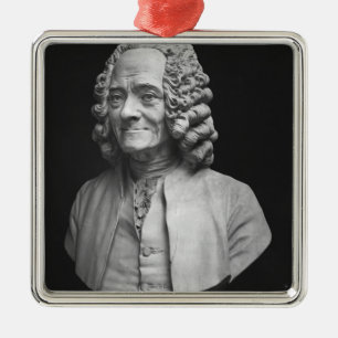 Byst av Voltaire Julgransprydnad Metall