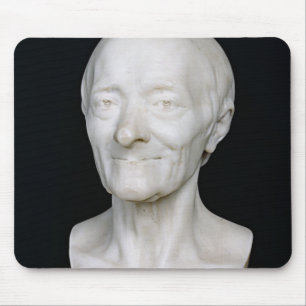 Byst av Voltaire utan hans wig, 1778 Musmatta
