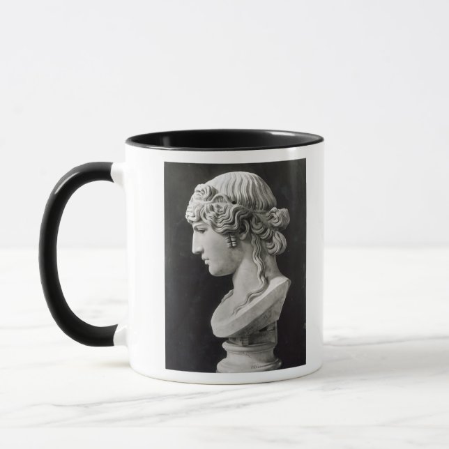 Bysten av Antinous kallade 'Antinous Mondragone Mugg (Vänster)