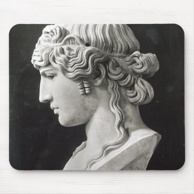 Bysten av Antinous kallade 'Antinous Mondragone Musmatta (Framsidan)