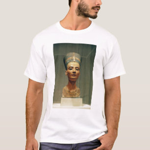 Bysten av drottningen Nefertiti, beklär beskådar Tee Shirt