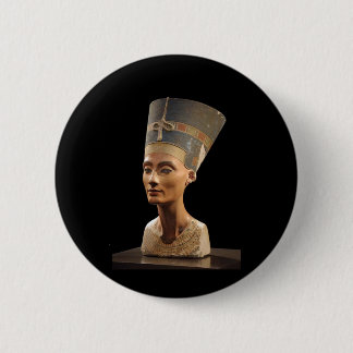 Bysten av drottningen Nefertiti Knapp