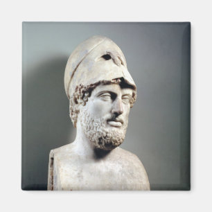 Bysten av Pericles kopierar av ett grekiskt Magnet